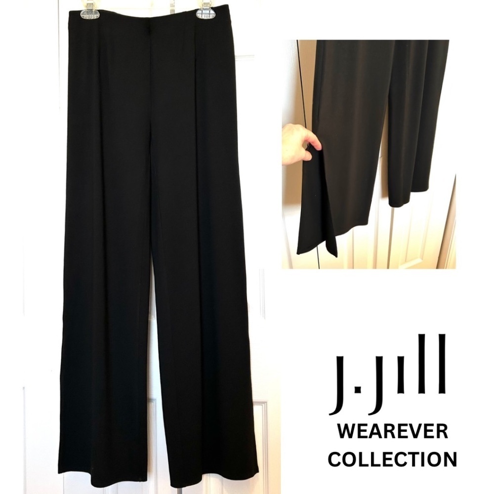 J. Jill Black Wide Leg Pants